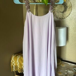 Oh My Love Soft Purple Mini Dress